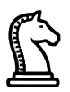 Strategies icon of knight horse piece